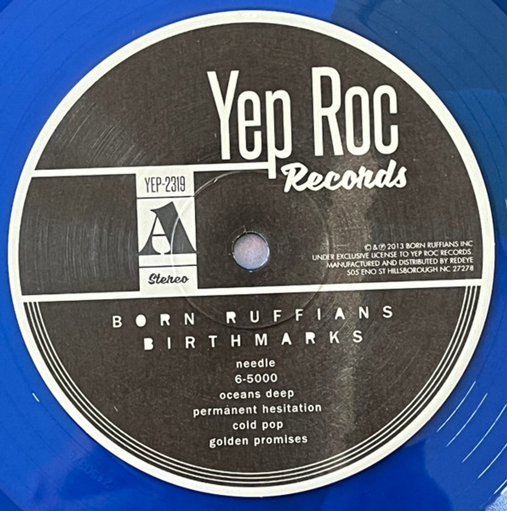 Born Ruffians – Birthmarks (LP Blue Vinyl) Vinyl Record