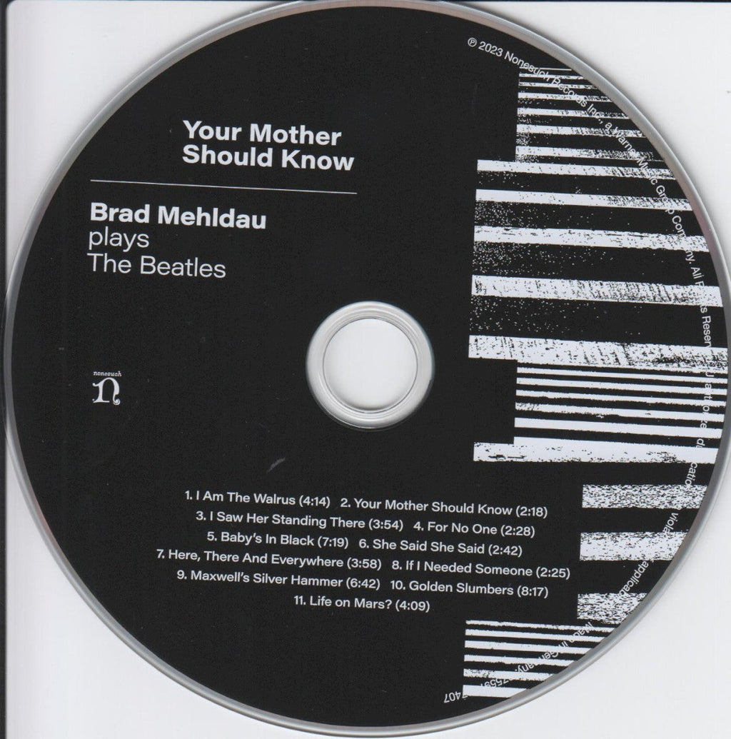 Brad Mehldau – Your Mother Should Know: Brad Mehldau Plays The Beatles Music CD