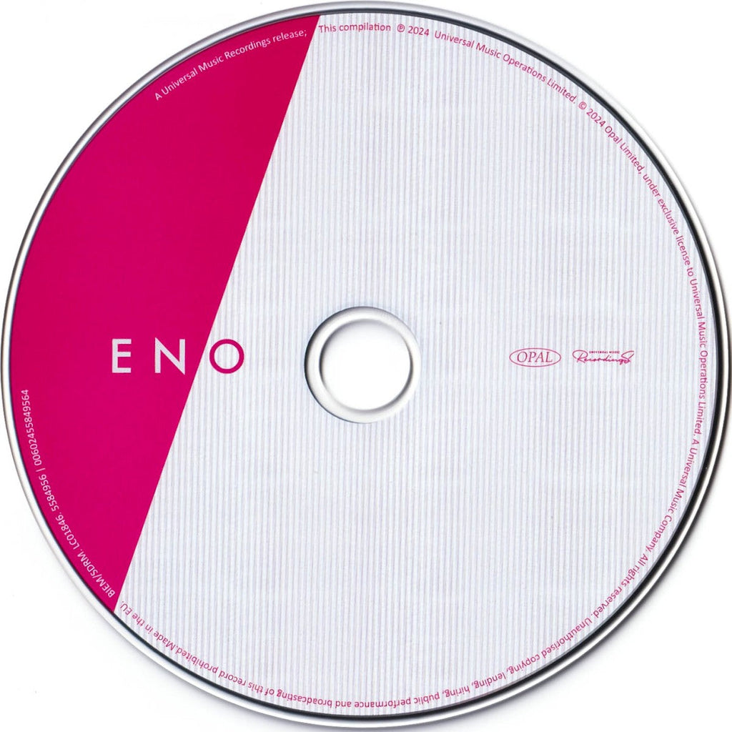 Eno - Original Motion Picture Soundtrack Music CD