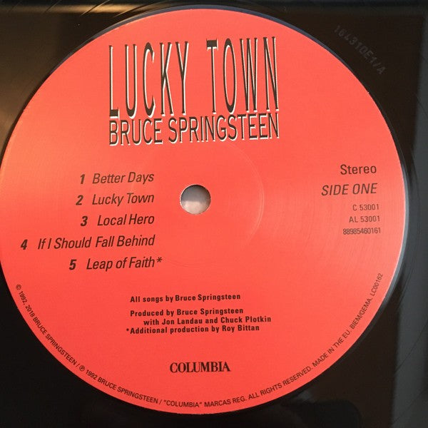 Bruce Springsteen – Lucky Town (LP Vinyl) Vinyl Record