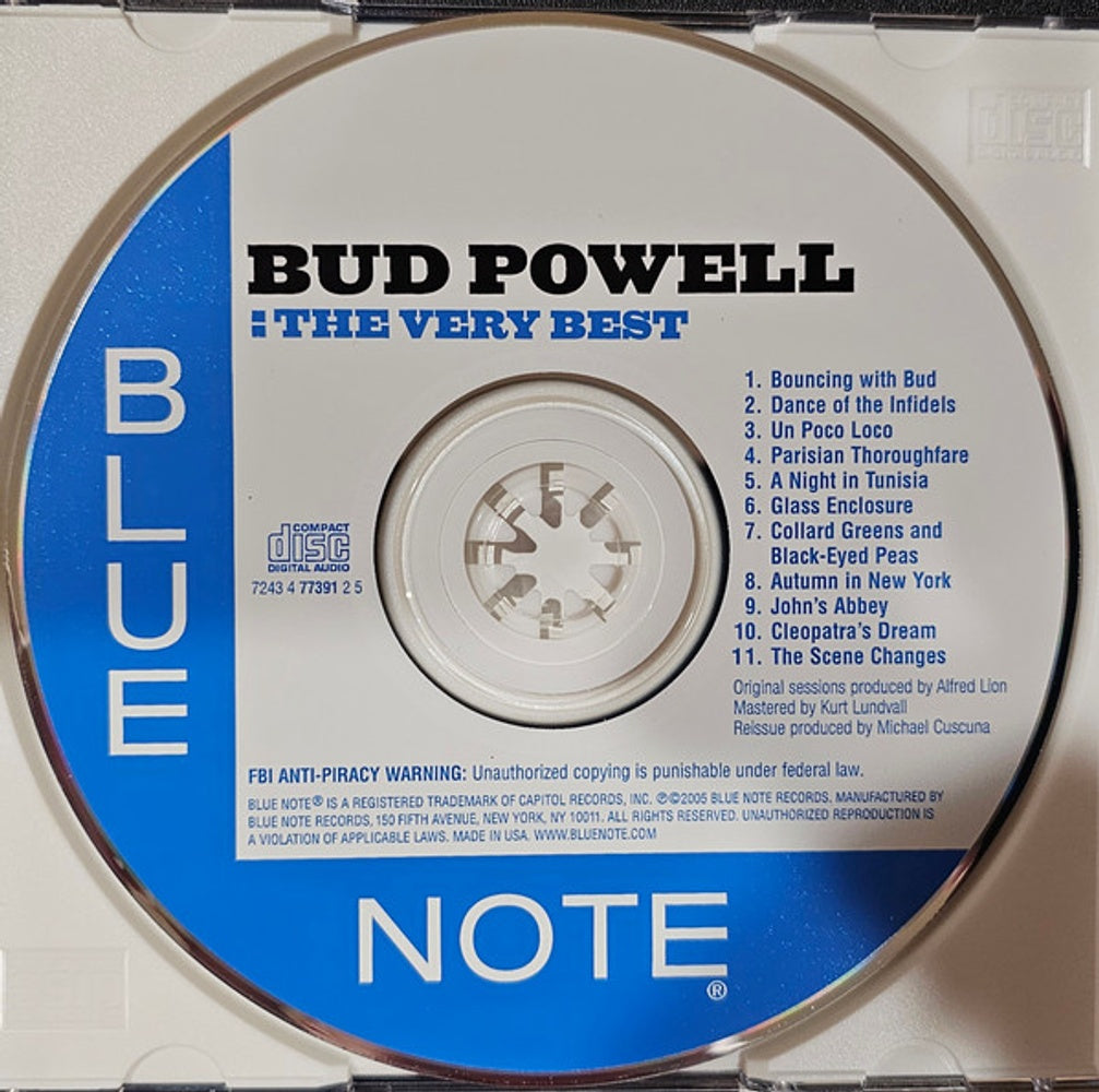 Bud Powell – The Very Best Music CD