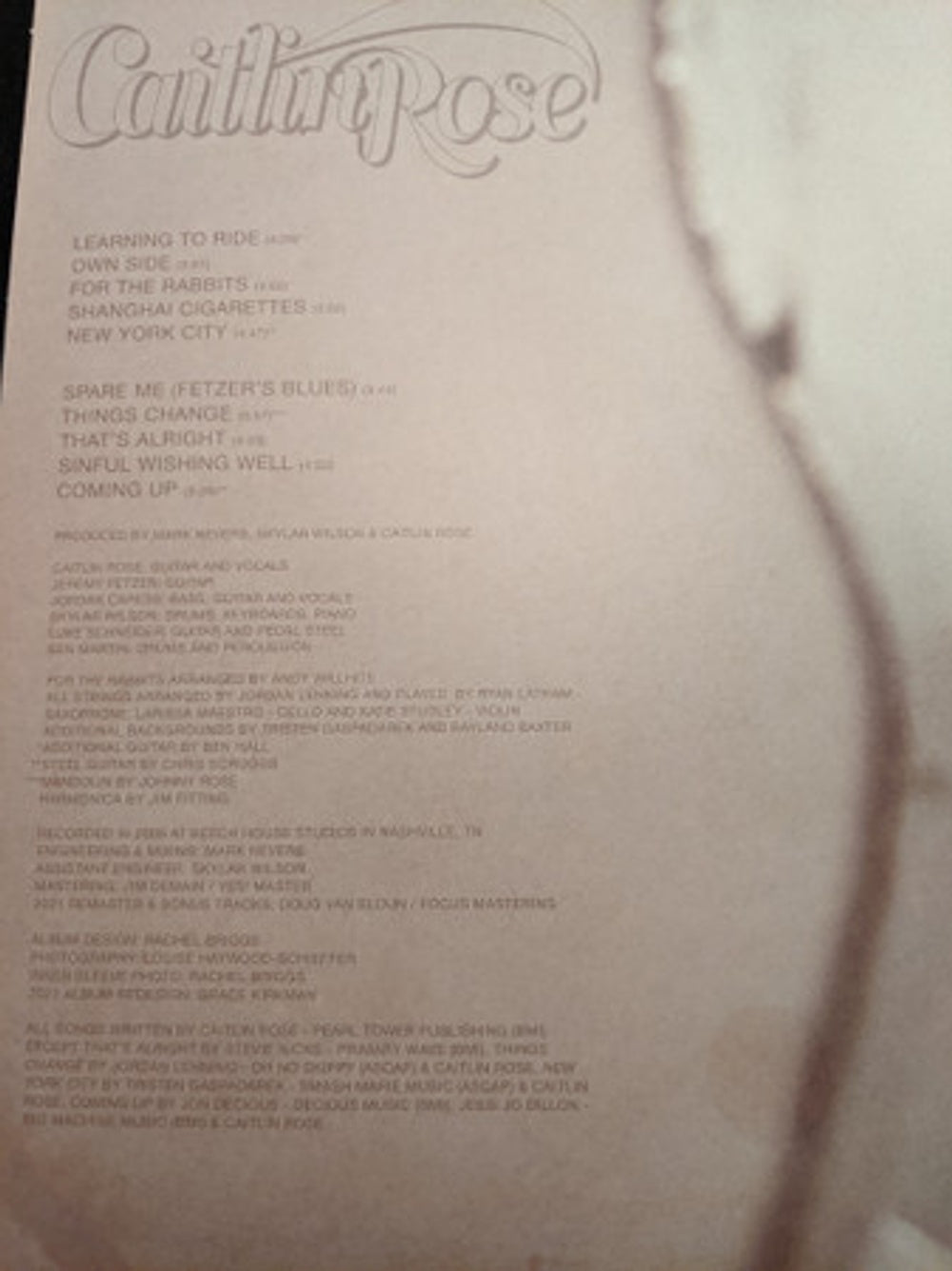 Caitlin Rose – Own Side Now (LP Vinyl) Vinyl Record