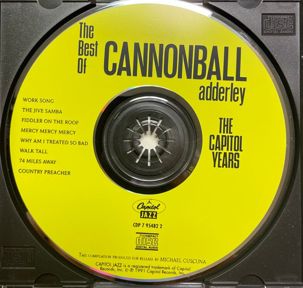Cannonball Adderley Quintet – Best of the Capitol Years Music CD