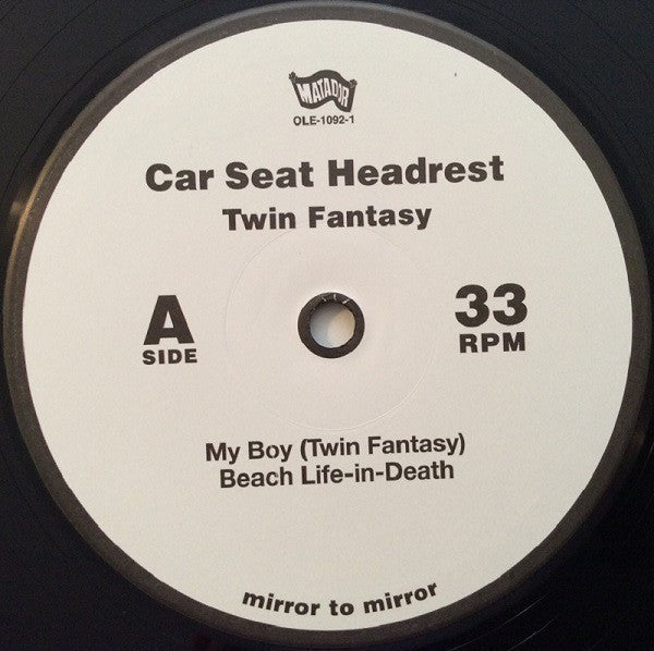Car Seat Headrest – Twin Fantasy (2-LP Vinyl) Vinyl Record