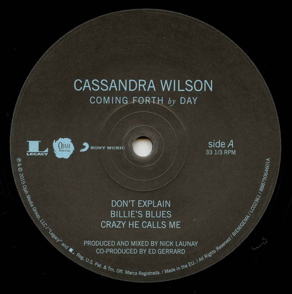 Cassandra Wilson – Coming Forth By Day (2-LP Vinyl) Vinyl Record