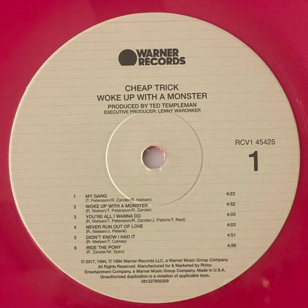Cheap Trick – Woke Up With A Monster (LP Vinyl) Vinyl Record