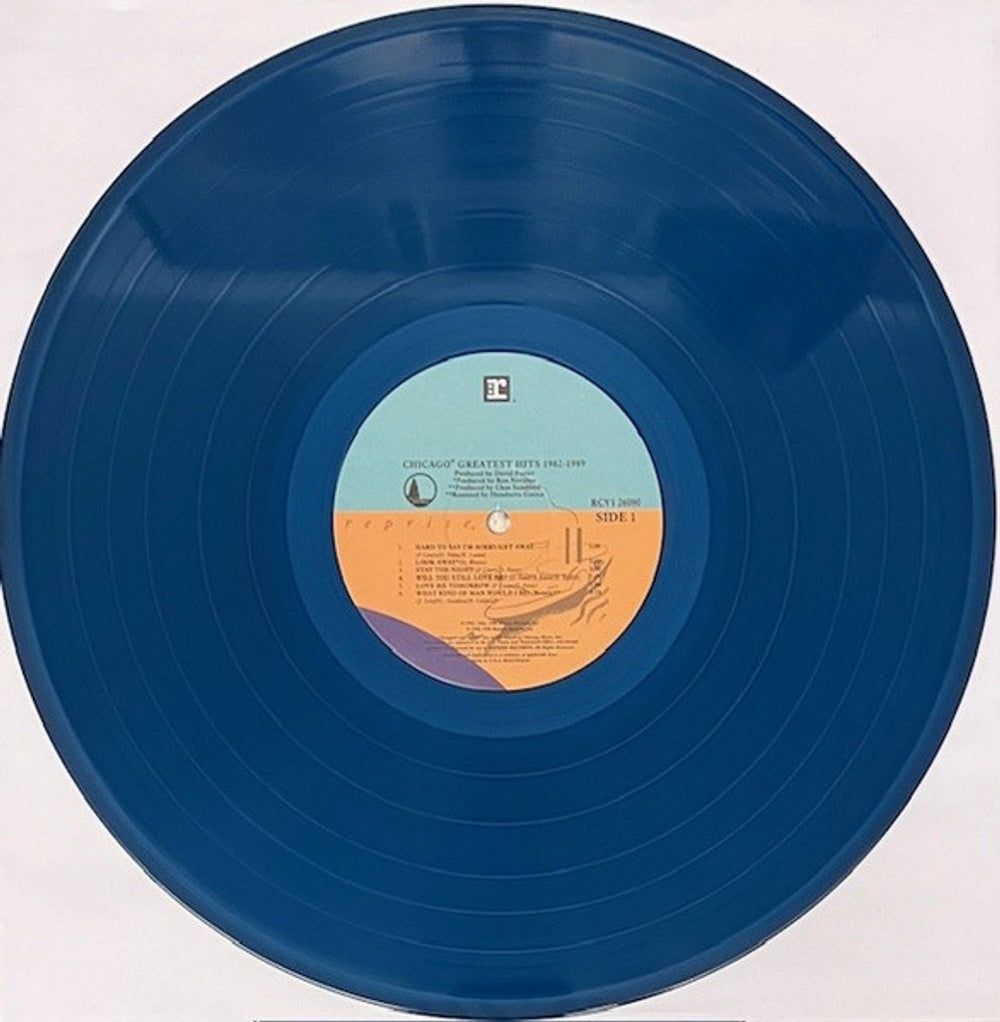 Chicago – Greatest Hits 1982-1989 (Sea Blue LP Vinyl) Vinyl Record