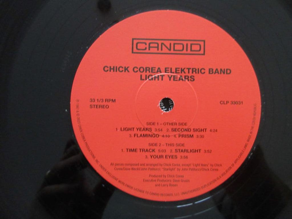 Chick Corea – Light Years (2-LP Vinyl) Vinyl Record