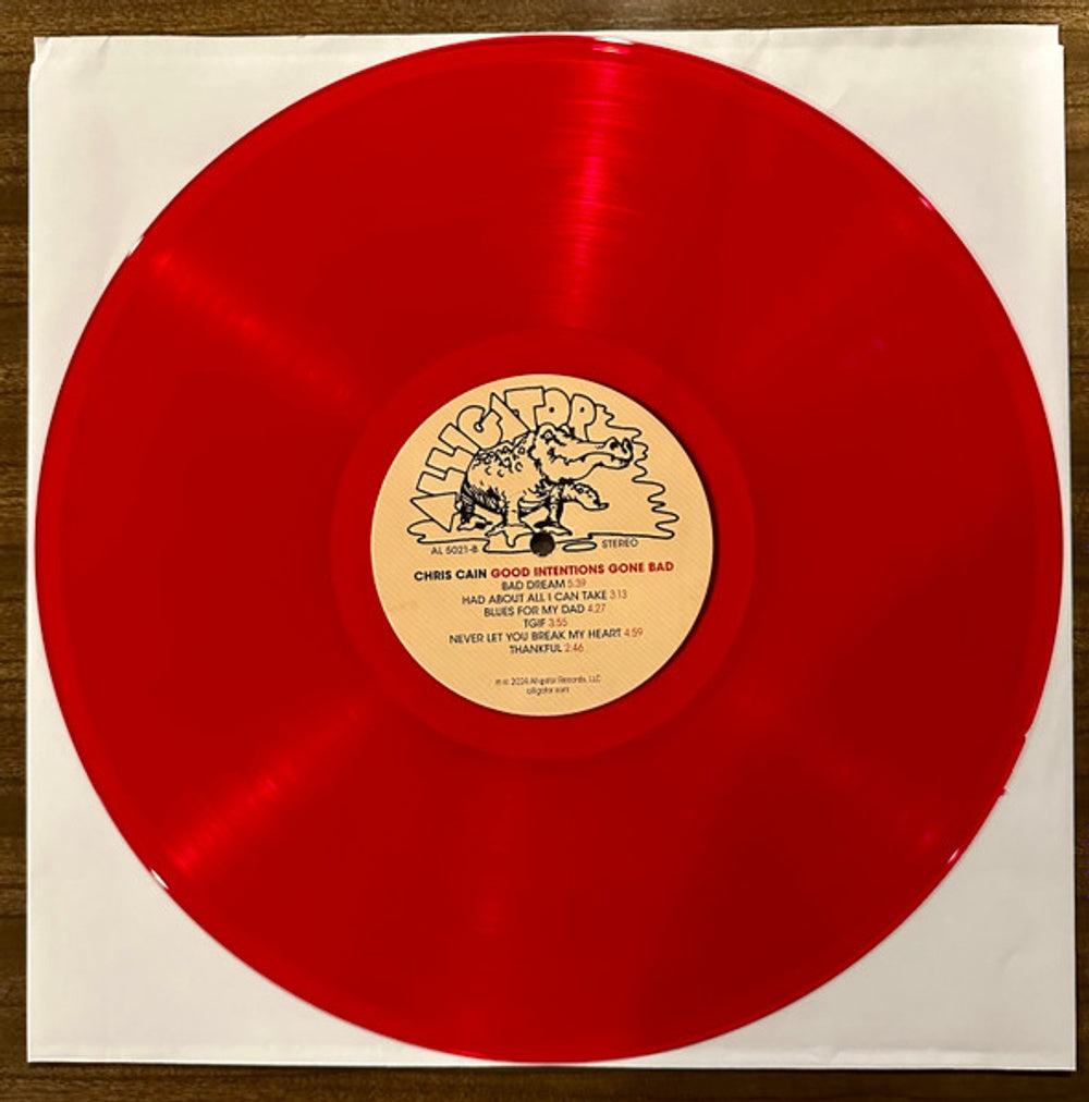 Chris Cain – Good Intentions Gone Bad (LP Red Vinyl) Vinyl Record