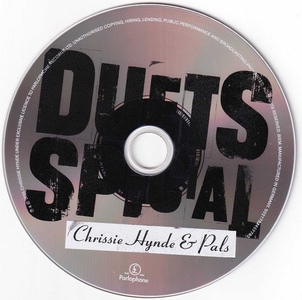 Chrissie Hynde – Duets Special Music CD