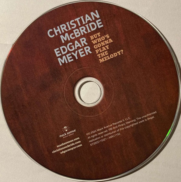 Christian Mcbride – But Whos Gonna Play The Melody? Music CD