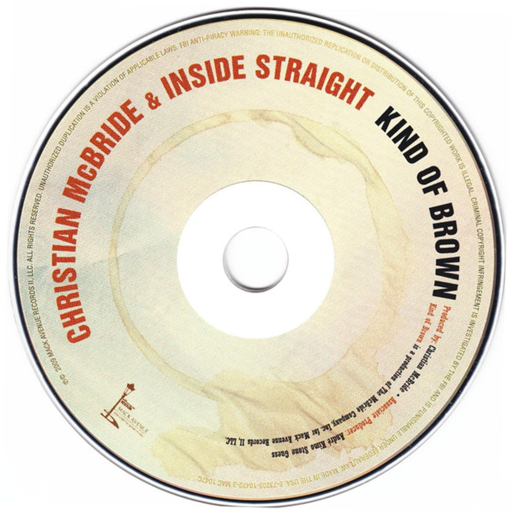 Christian McBride & Inside Straight – Kind of Brown Music CD