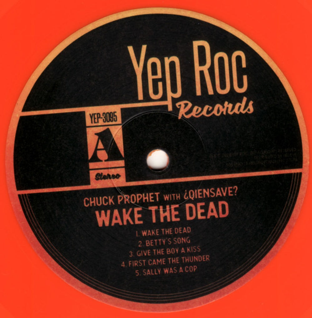 Chuck Prophet – Wake The Dead (LP Vinyl) Vinyl Record