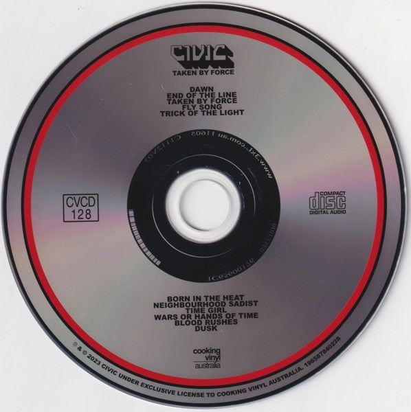 CIVIC – Taken By Force Music CD