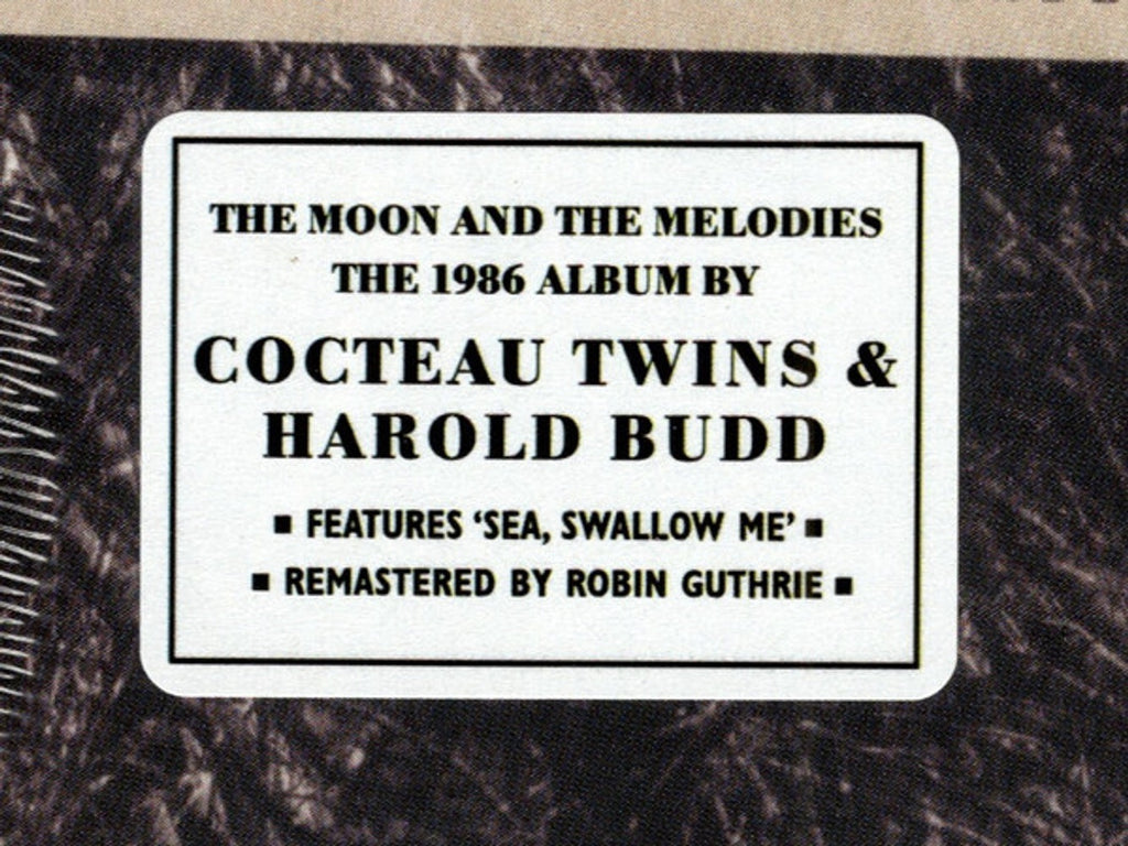 Cocteau Twins and Harold Budd – The Moon and The Melodies Music CD