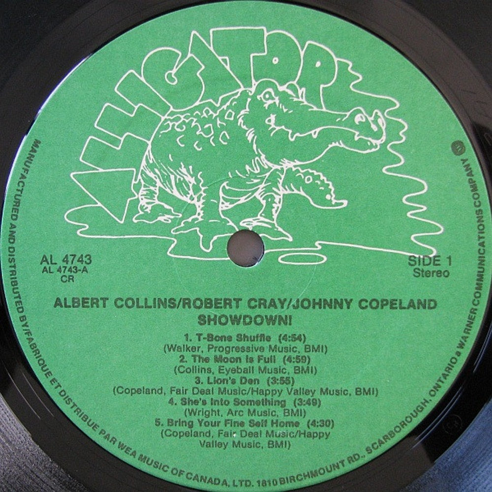 Albert Collins, Robert Cray, & Johnny Copeland – Showdown! (LP Vinyl) Vinyl Record