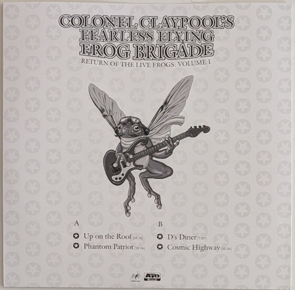 Colonel Claypool's Fearless Flying Frog Brigade – Return of the Live Frogs: Volume 1 (LP Vinyl) Vinyl Record
