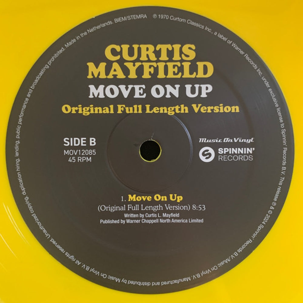 Curtis Mayfield – Move On Up (LP Vinyl) Vinyl Record