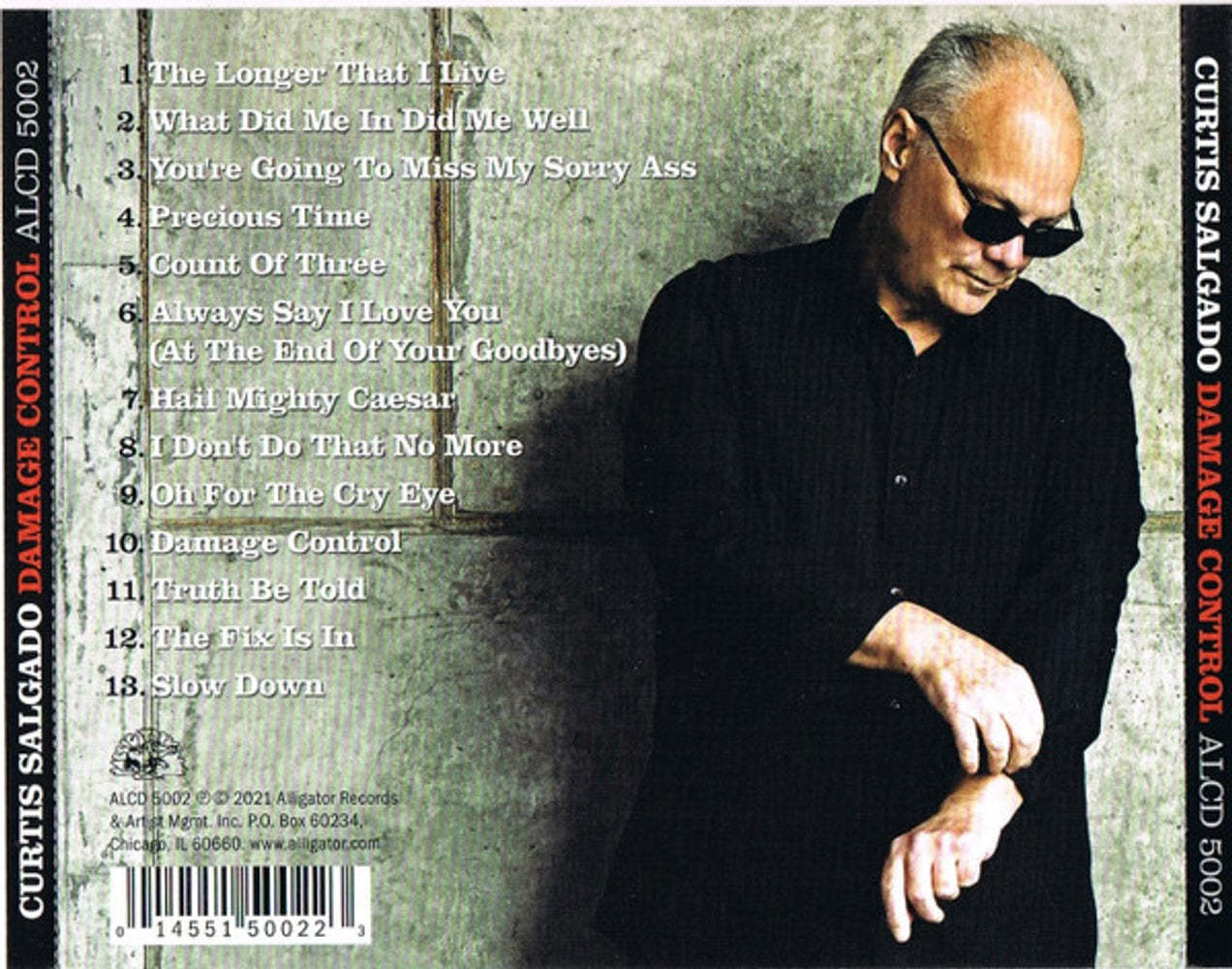 Curtis Salgado – Damage Control Music CD