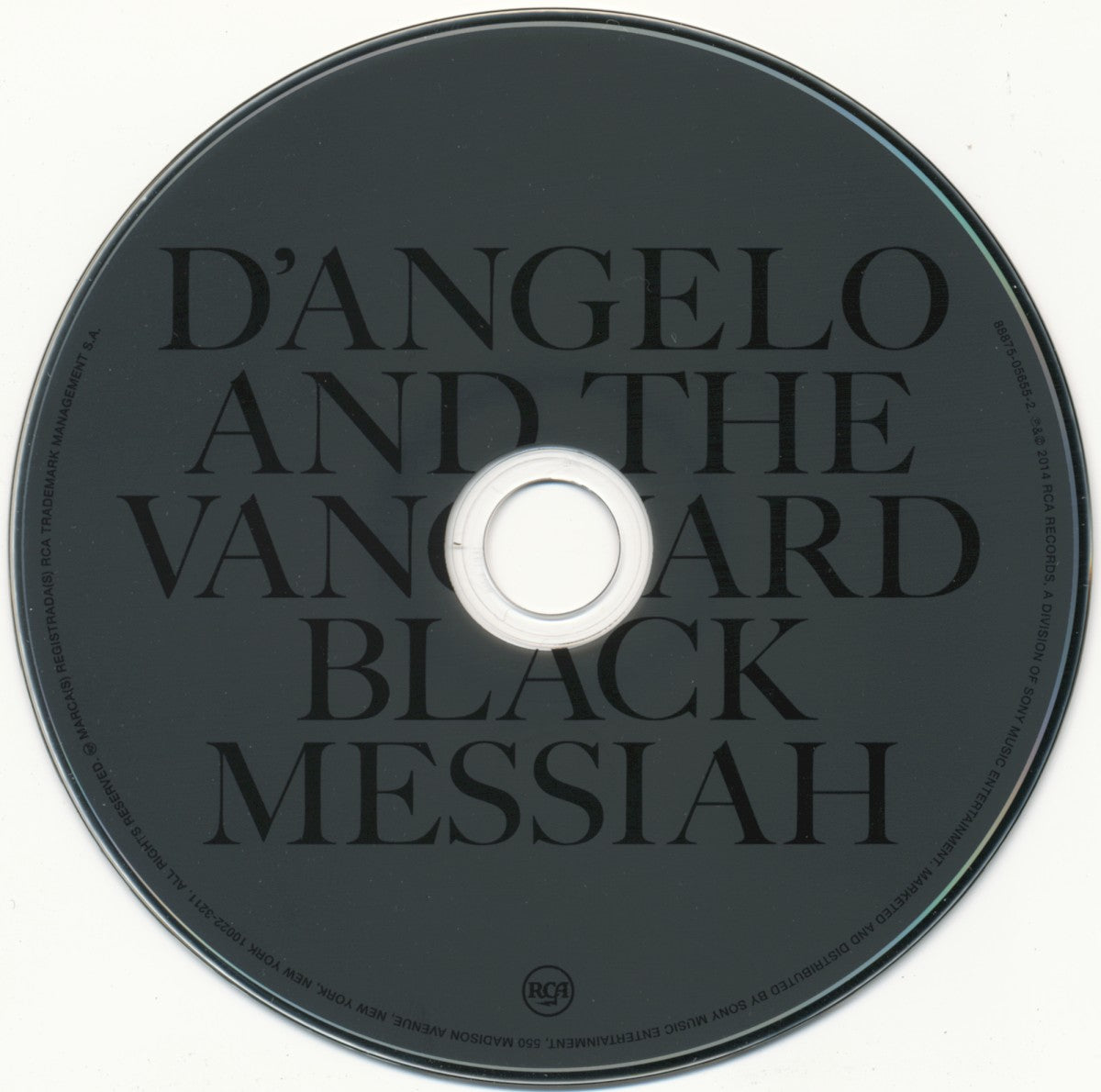 D'Angelo – Black Messiah Music CD