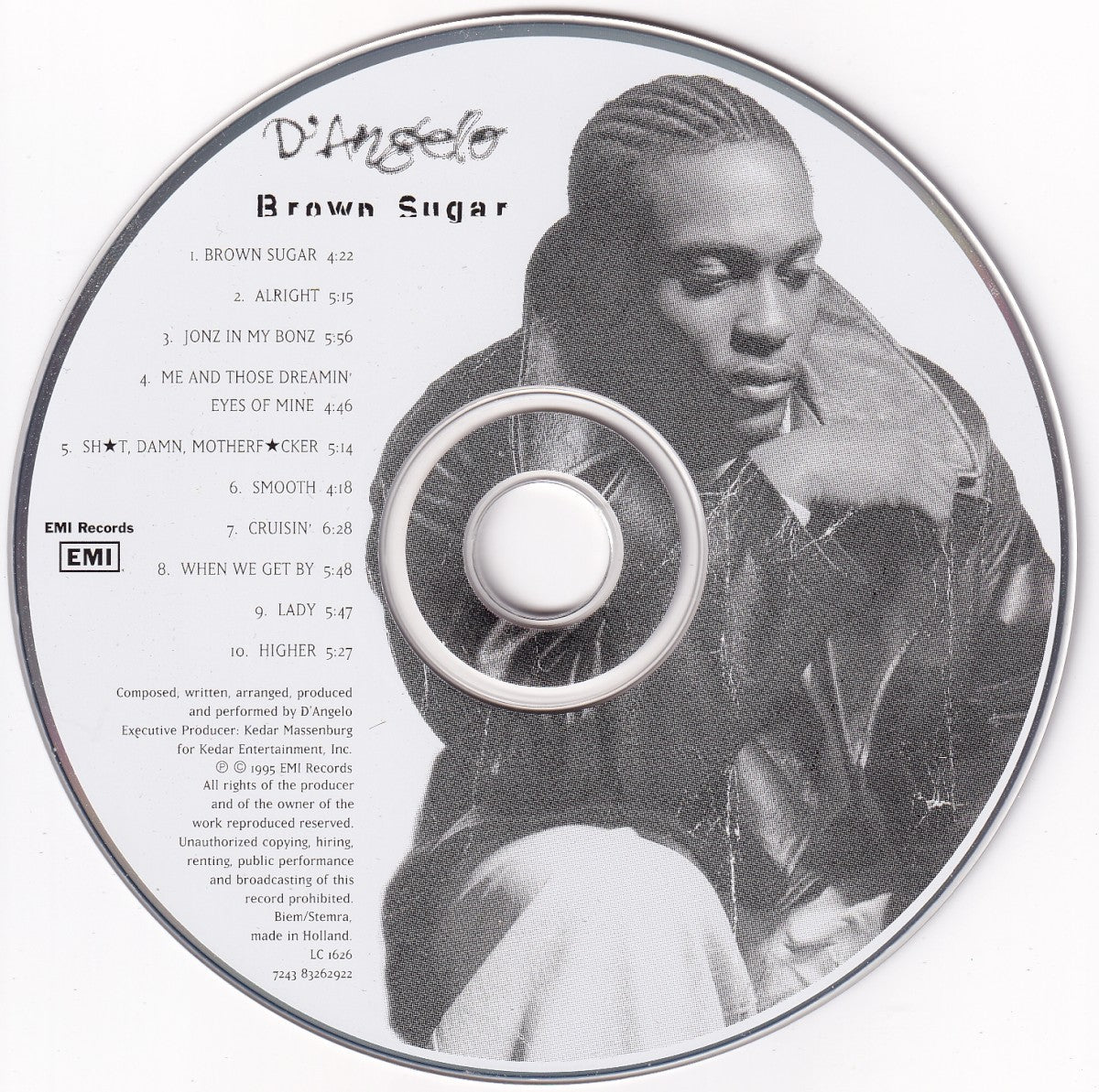 D'Angelo – Brown Sugar Music CD