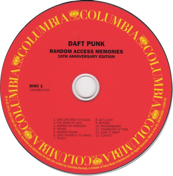 Daft Punk – Random Access Memories: 10th Anniversary Edition (2-CD) Music CD