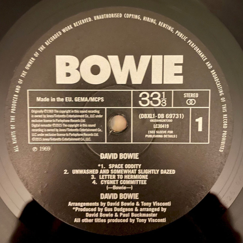David Bowie – David Bowie Aka Space Oddity (LP Vinyl) Vinyl Record