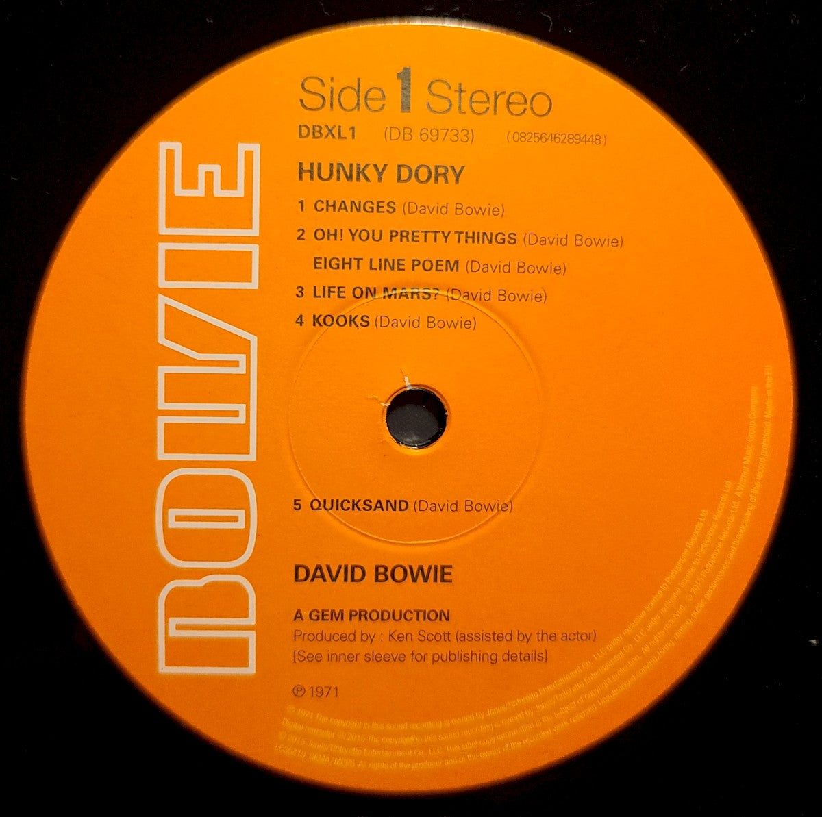 David Bowie – Hunky Dory (LP Vinyl) Vinyl Record