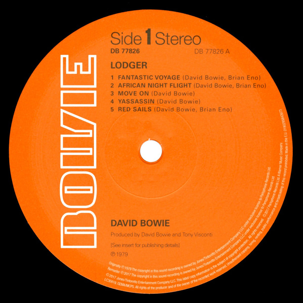 David Bowie – Lodger (LP Vinyl) Vinyl Record