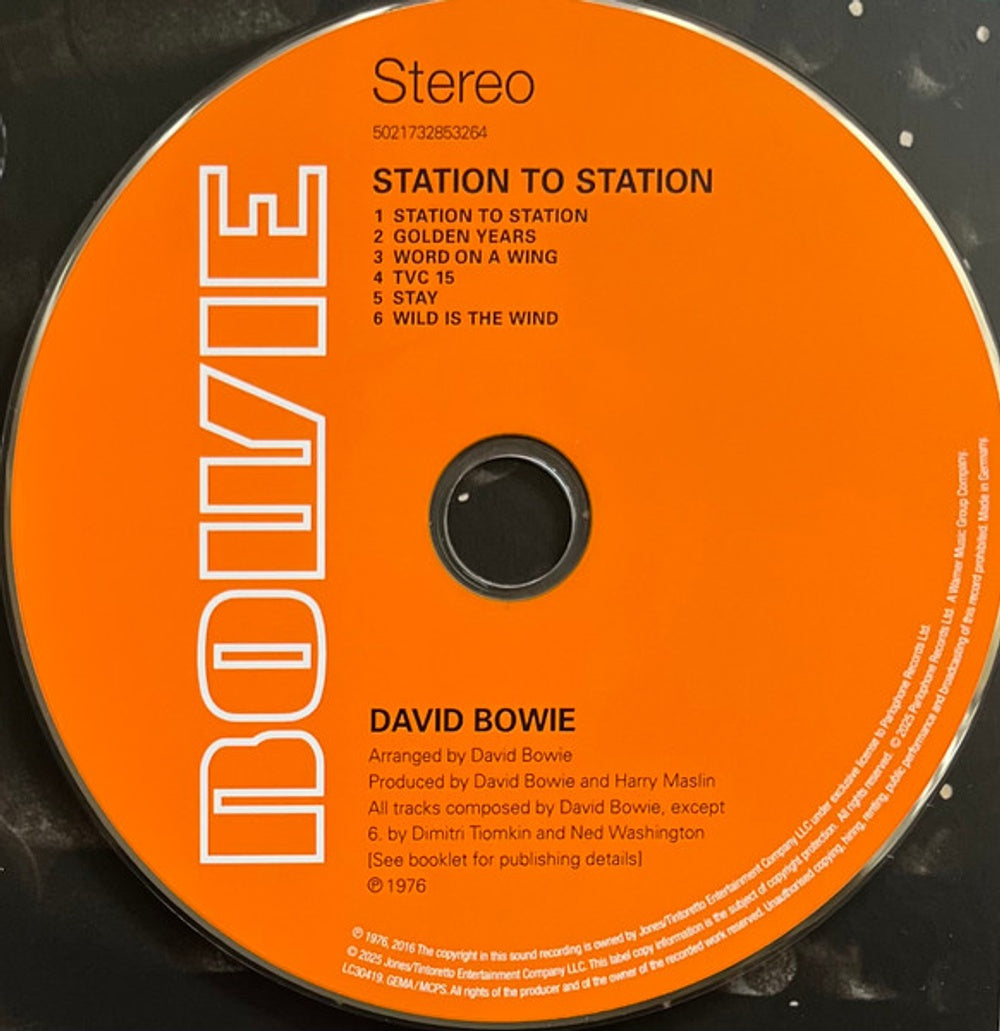 David Bowie – Station To Station Music CD
