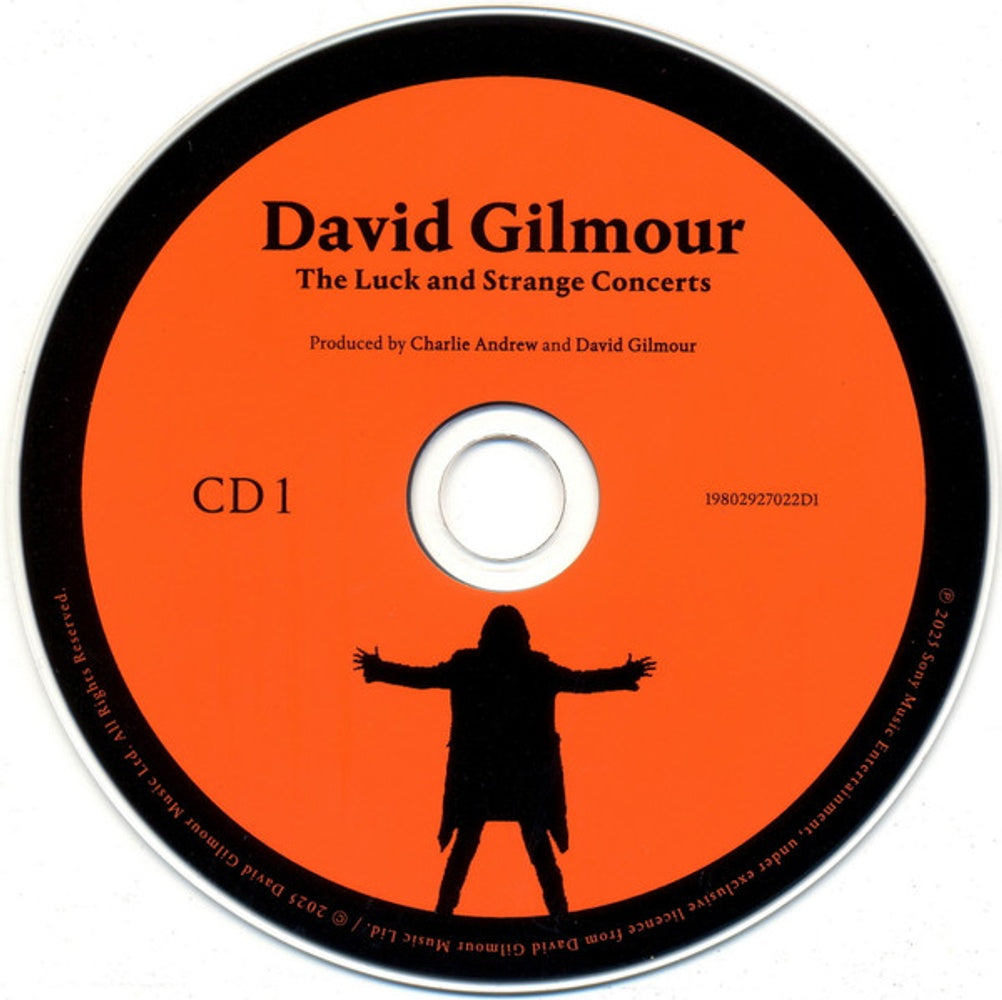 David Gilmour – The Luck And Strange Concerts (2-CD) Music CD