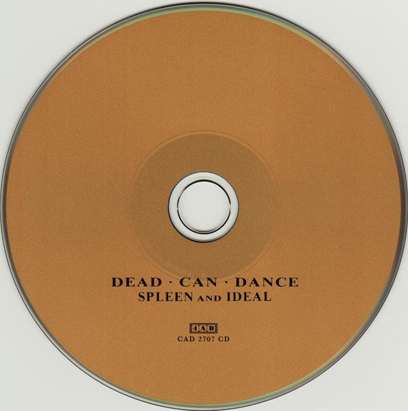 Dead Can Dance – Spleen And Ideal Music CD