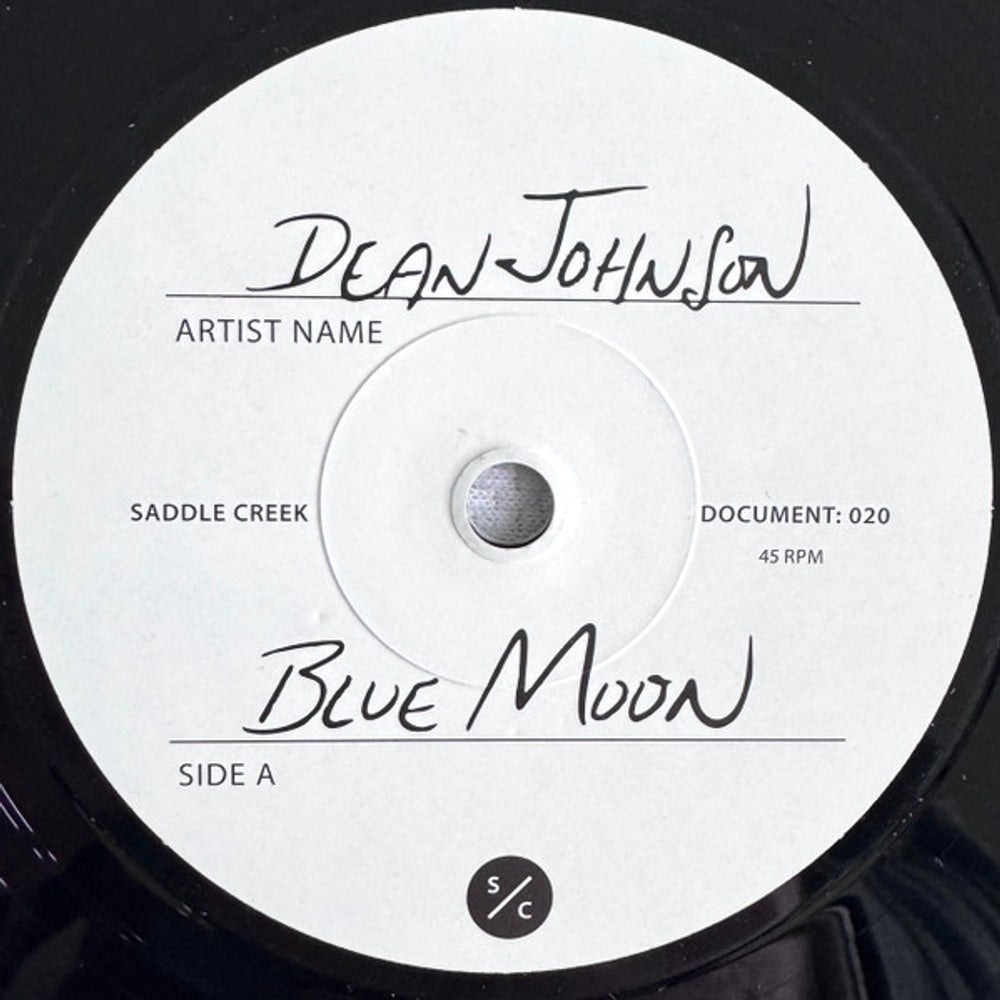 Dean Johnson – Blue Moon b/w Lake Charles (LP Vinyl) Vinyl Record