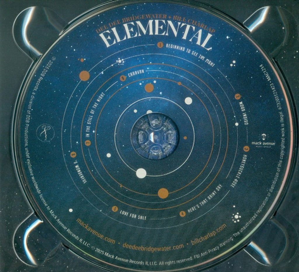 Dee Dee Bridgewater & Bill Charlap – Elemental Music CD