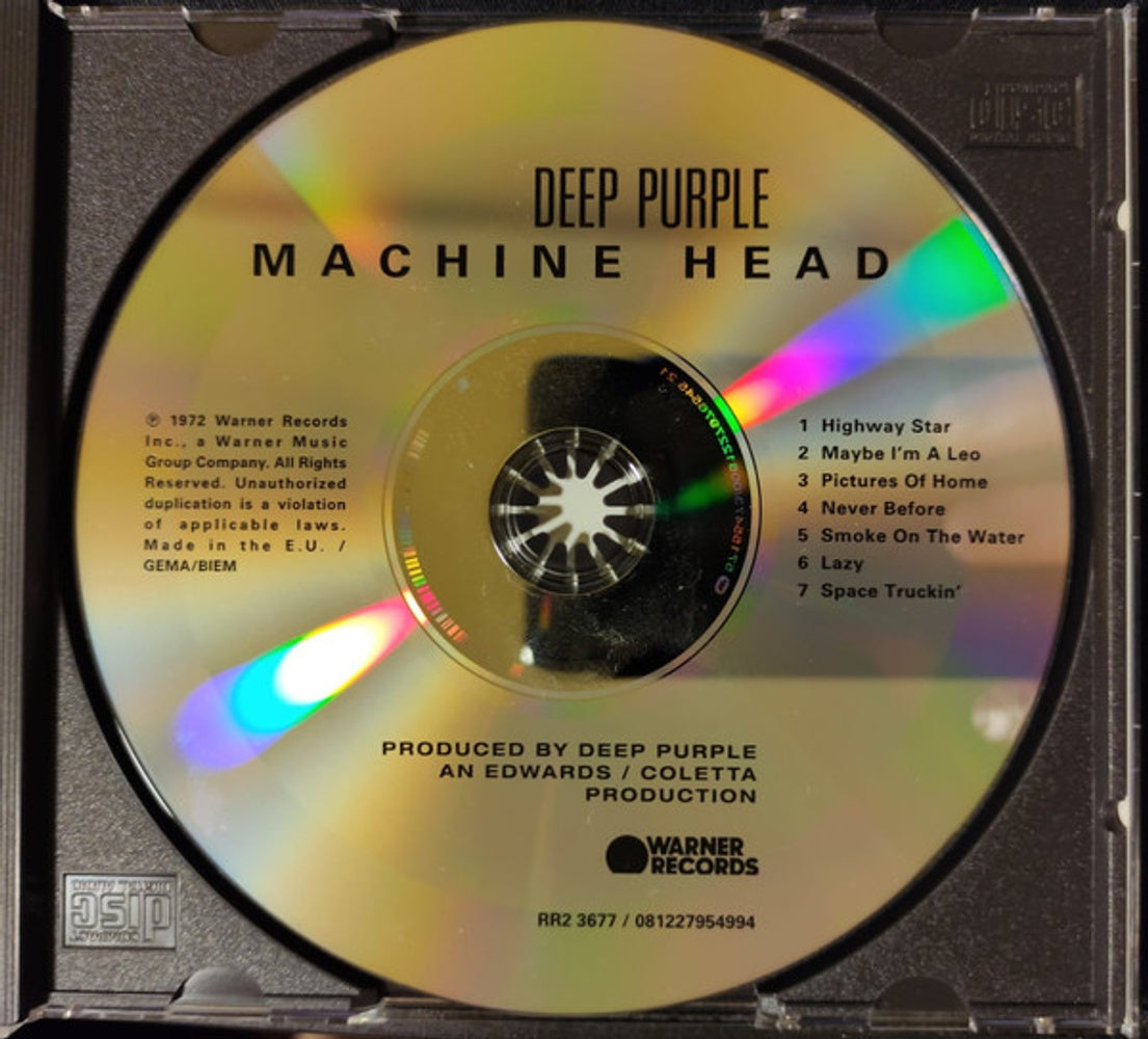 Deep Purple – Machine Head Music CD