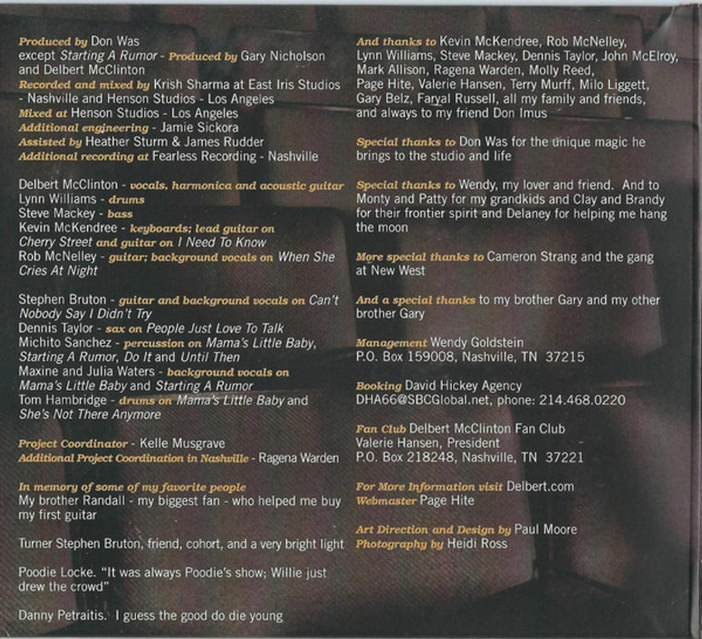 Delbert McClinton – Acquired Taste Music CD