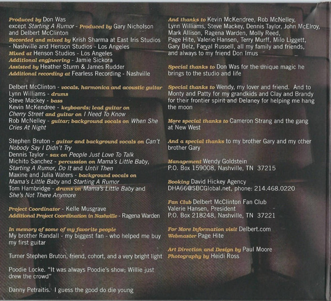 Delbert McClinton – Acquired Taste Music CD