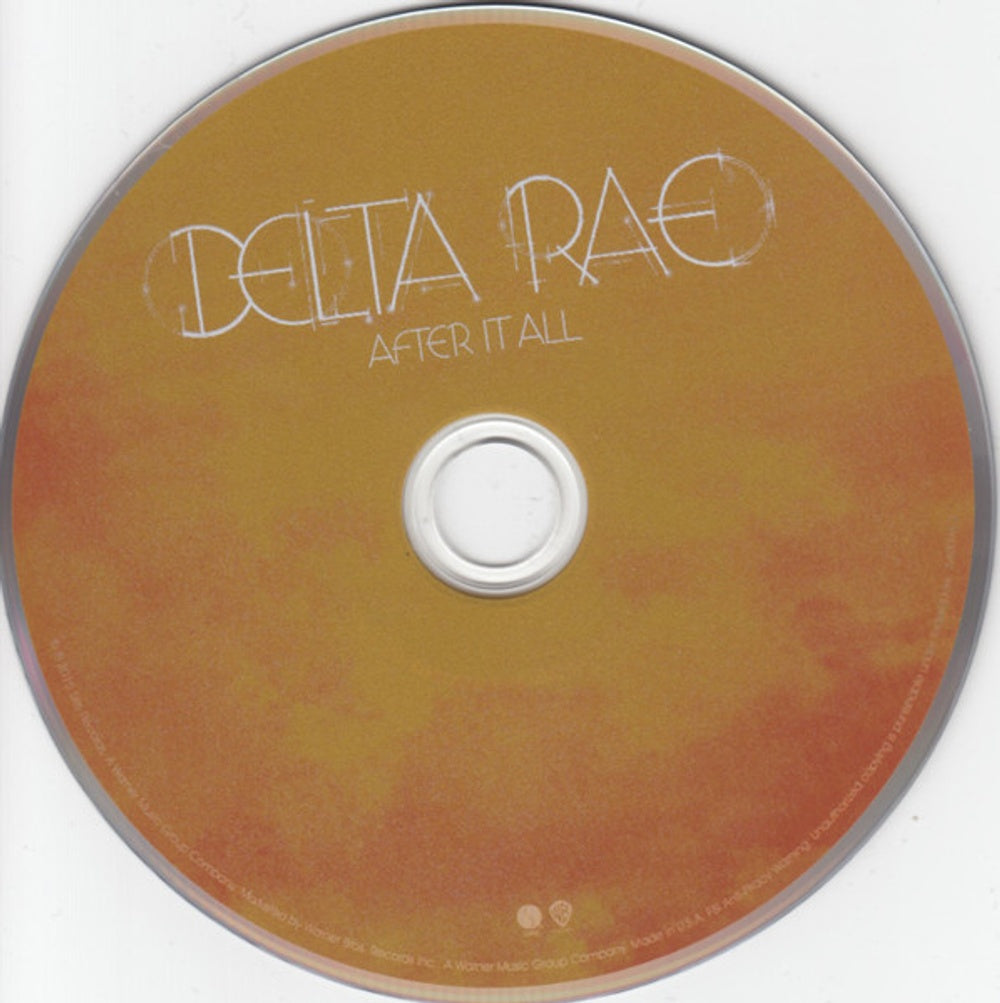 Delta Rae – After It All Music CD