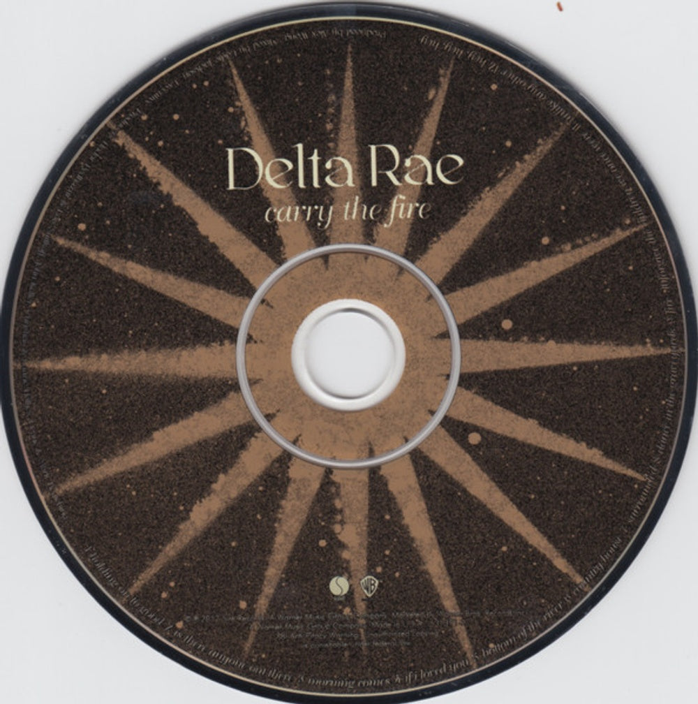 Delta Rae – Carry the Fire Music CD