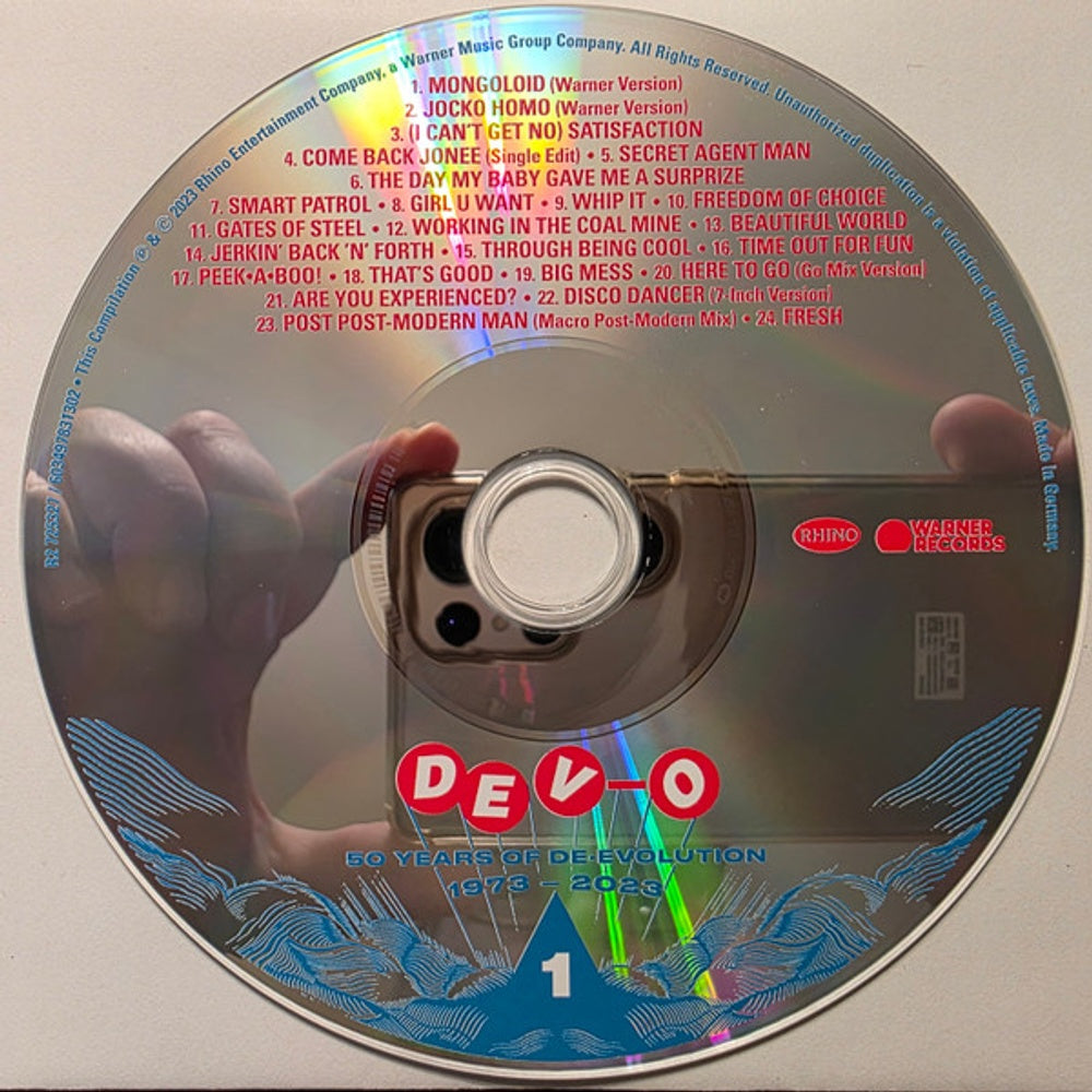 Devo – 50 Years of De-Evolution 1973–2023 (2-CD) Music CD