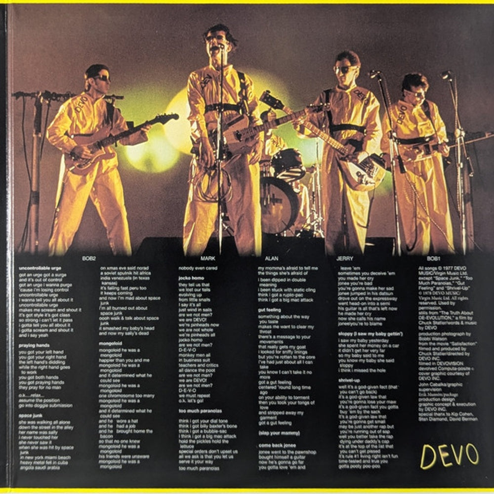 Devo – Q: Are We Not Men? (LP Vinyl) Vinyl Record