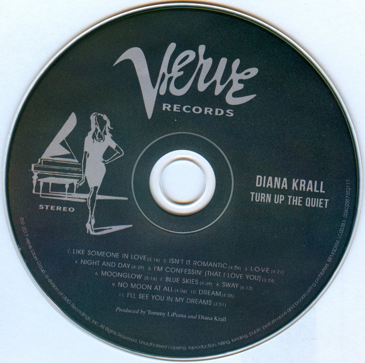 Diana Krall – Turn Up The Quiet Music CD