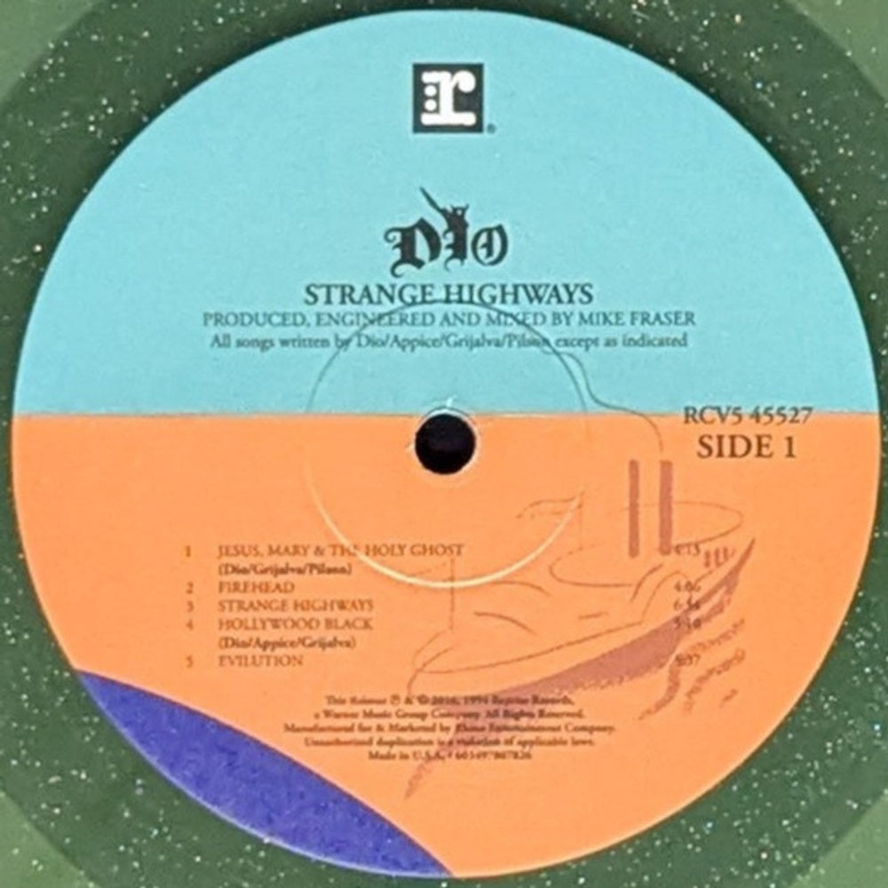 Dio – Strange Highways (Green LP Vinyl) Vinyl Record