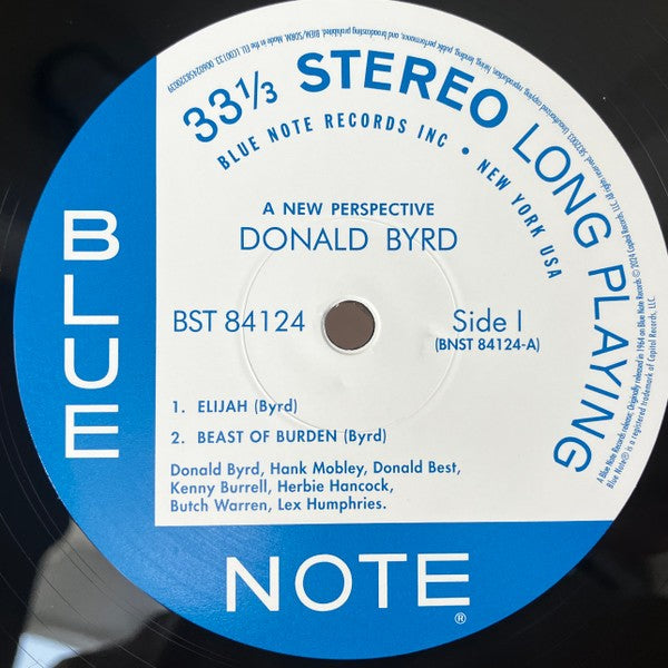 Donald Byrd – New Perspective (LP Vinyl) Vinyl Record
