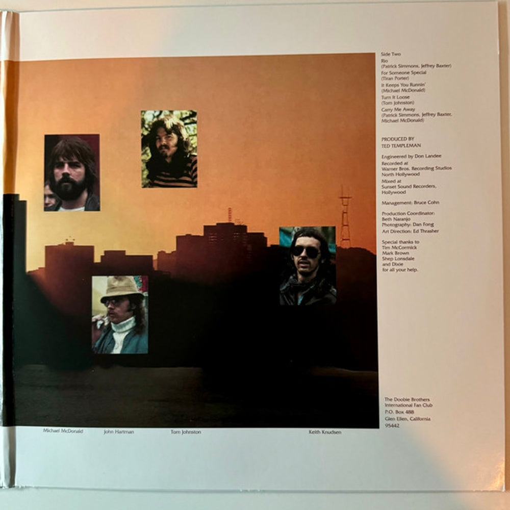 The Doobie Brothers – Takin It To The Streets (LP Vinyl) Vinyl Record