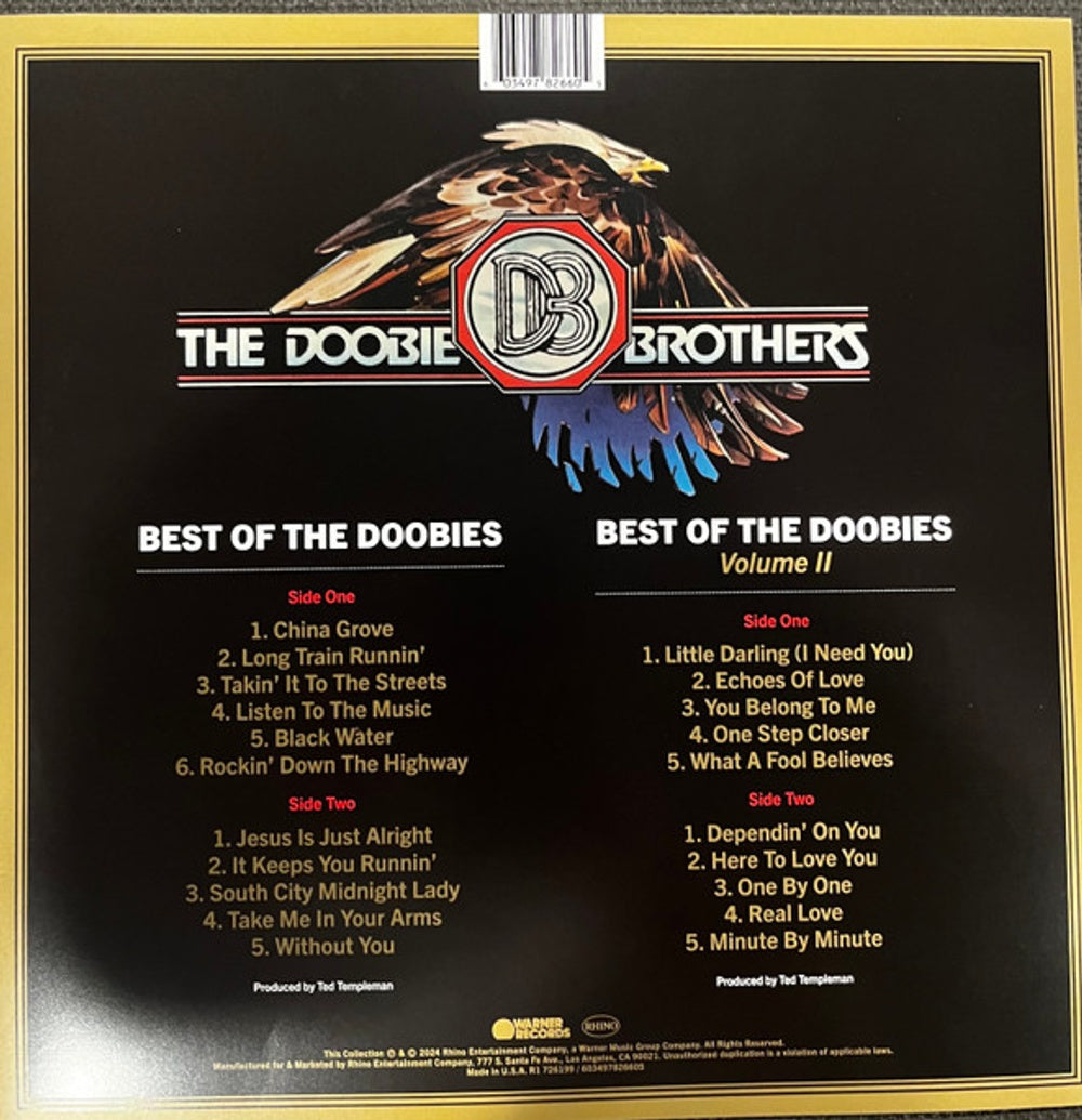 The Dooble Brothers – Best Of The Doobies: Volumes 1 & 2 (2-LP Vinyl) Vinyl Record