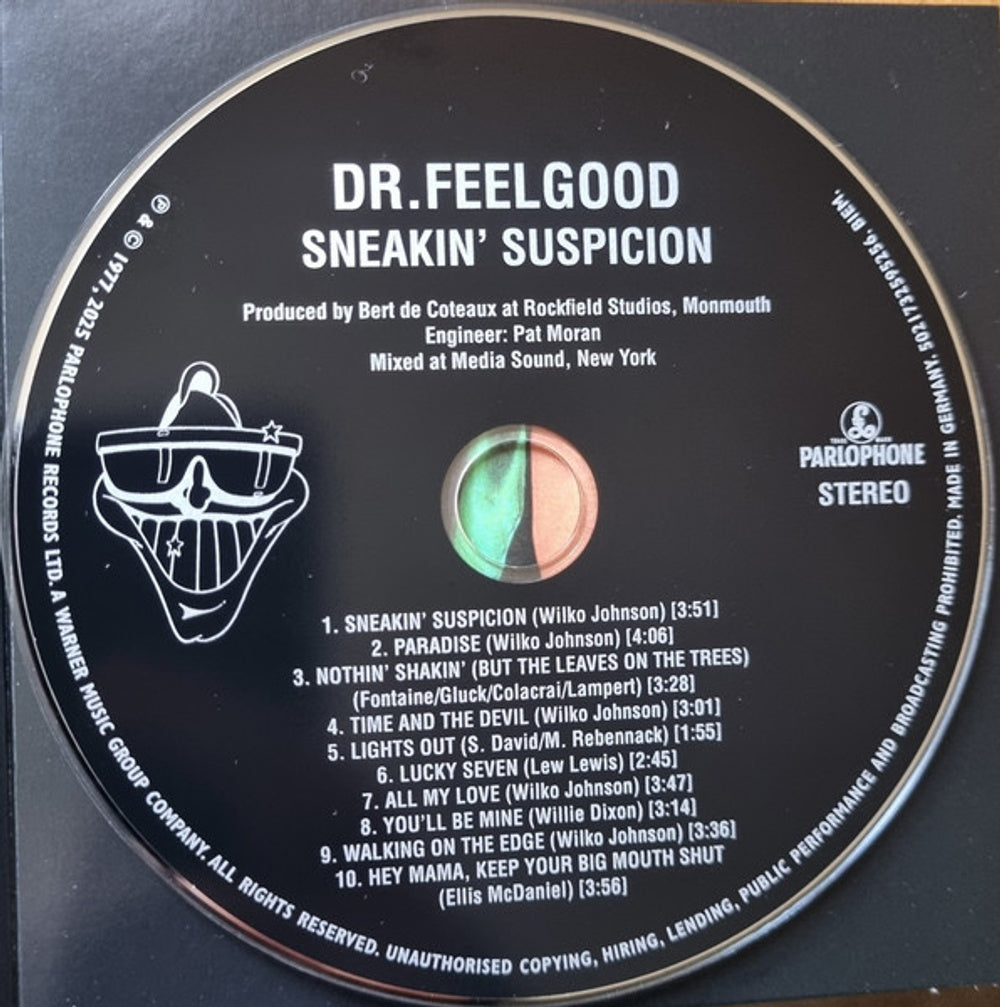 Dr. Feelgood – Sneakin' Suspicion Music CD
