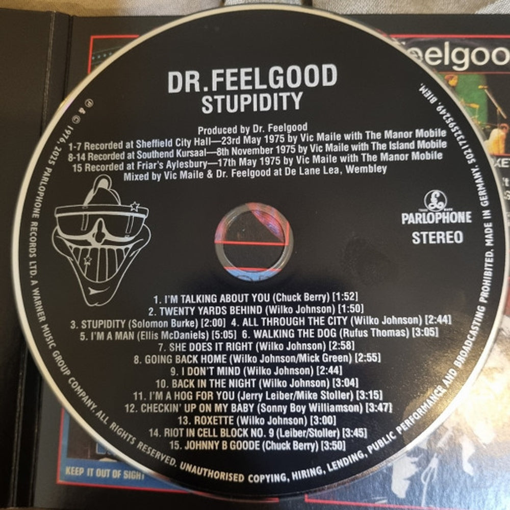 Dr. Feelgood – Stupidity Live Music CD