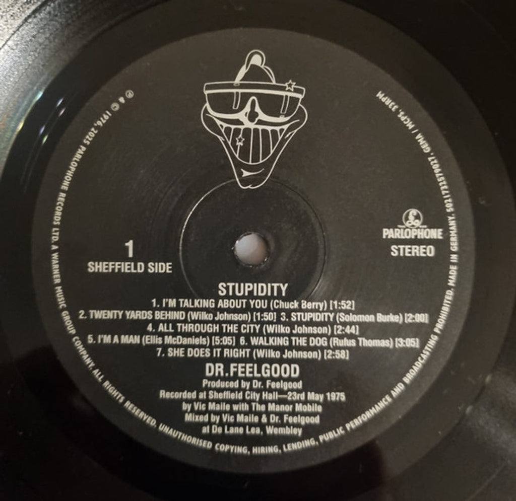 Dr. Feelgood – Stupidity Live (LP Vinyl) Vinyl Record