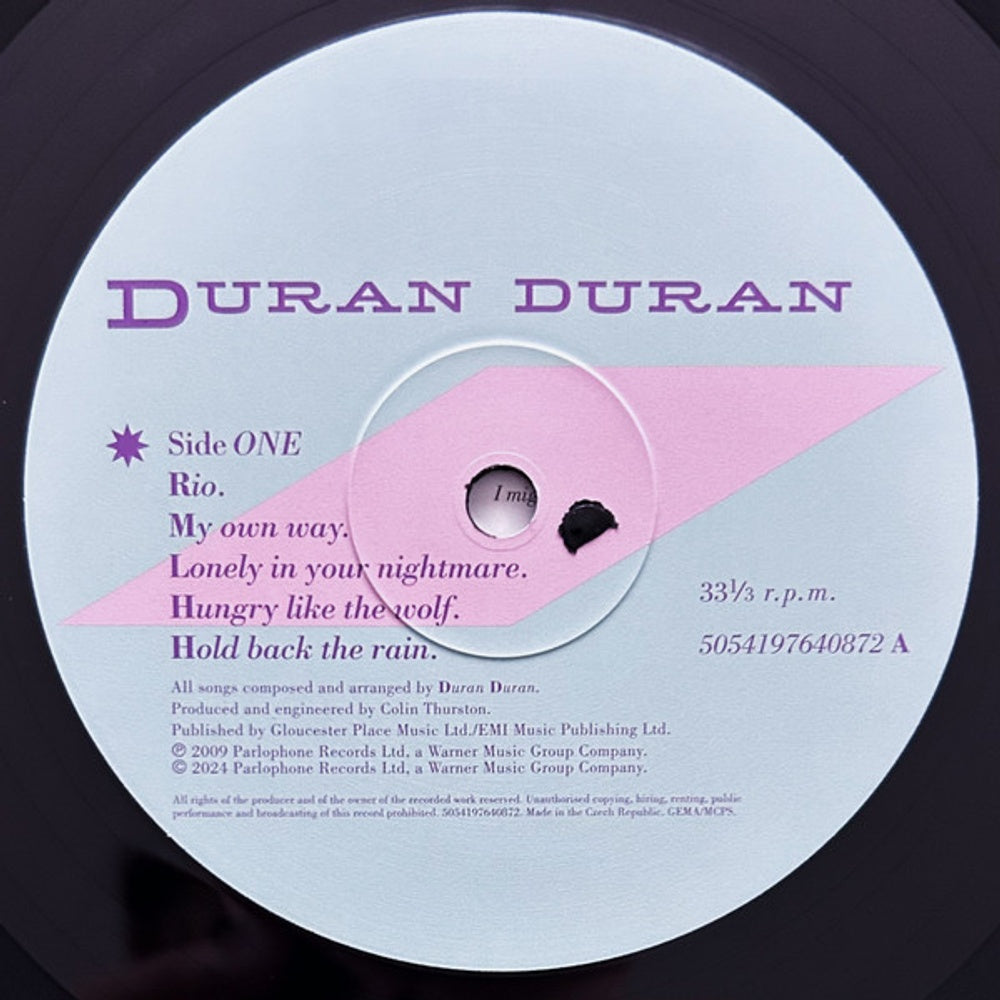 Duran Duran – Rio (LP Vinyl) Vinyl Record